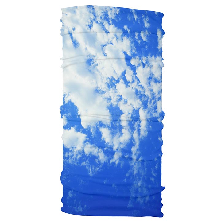 Komin bandana z nadrukiem BLUE SKY