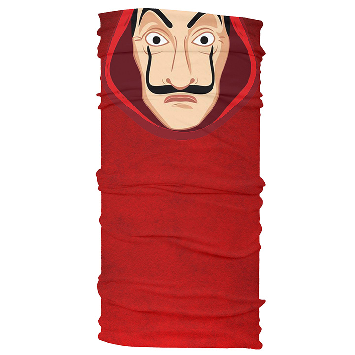 Komin bandana z nadrukiem DOM Z PAPIERU