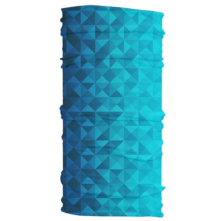 Komin bandana z nadrukiem TRÓJKĄTY