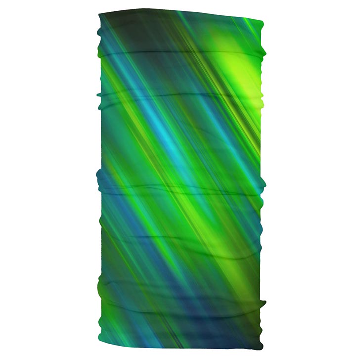 Komin bandana z nadrukiem ZIELONY