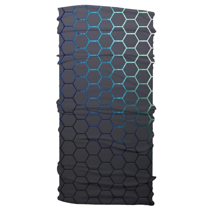Komin bandana z nadrukiem HEXAGON