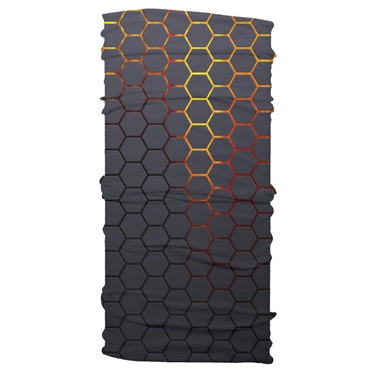 Komin bandana z nadrukiem HEXAGON 4