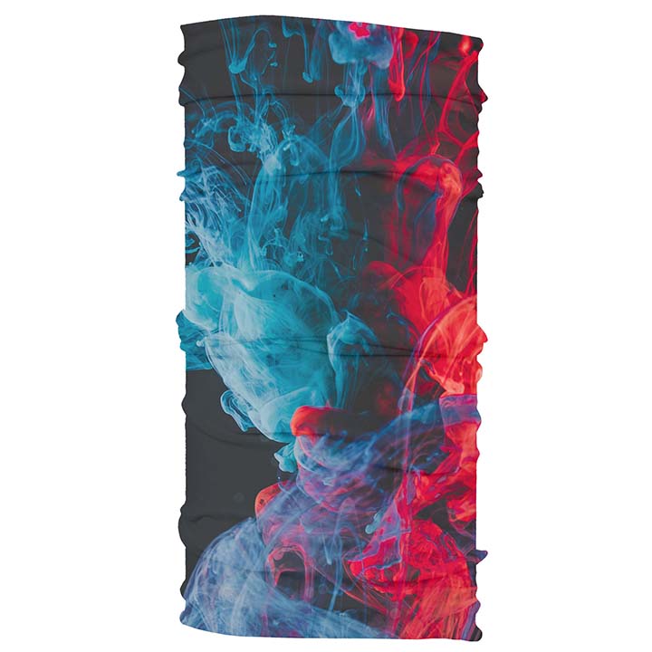 Komin bandana z nadrukiem COLOUR SMOKE
