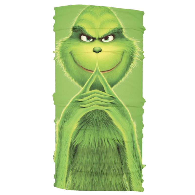 Komin bandana z nadrukiem Grinch wz.1