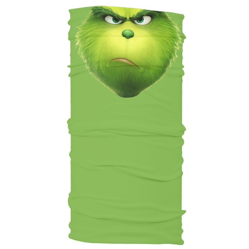 Komin bandana z nadrukiem Grinch wz.2