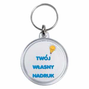 brelok akrylowy z n wlasnym nadrukiem
