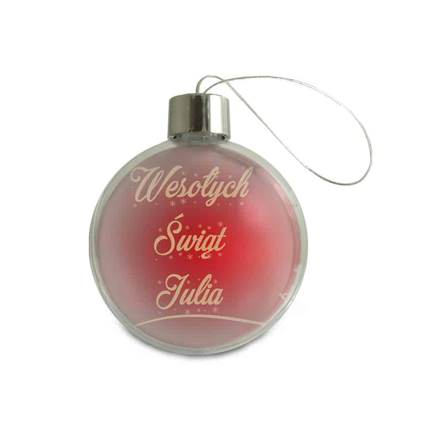 Bombka z własnym zdjęciem + pudełko - obrazek 4